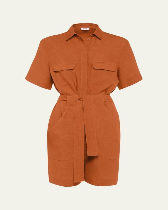 Genereux Short Playsuit Coverup